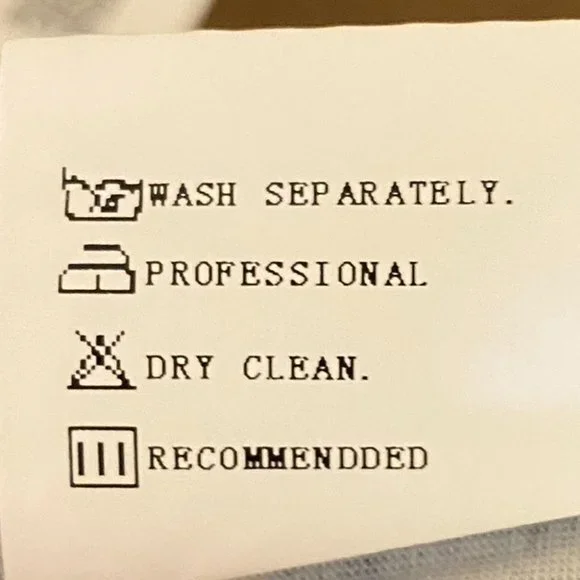 Noracora NWT Abstract Print Blouse Size Small Asymmetrical Neckline Long Sleeve - Picture 7 of 7